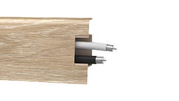 Плинтус ПВХ Arbiton - MACK 60 мм ДУБ АРЕНА 42 60х20х2500